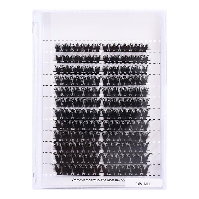 16V-ko banakako DIY Lashes Kluster Luzapenak