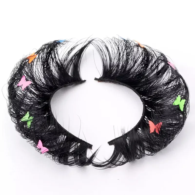 2022 Errusiar Bolumen Faux Mink Strip Lashes Koloretako Betile