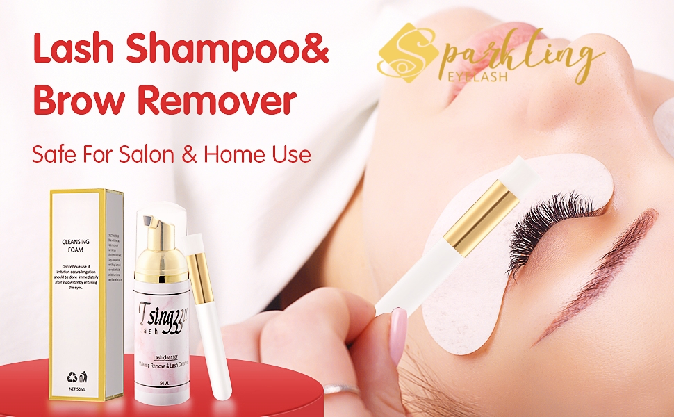 Etiketa pribatuko betileen luzapen garbitzailea: Sparkling Eyelash®