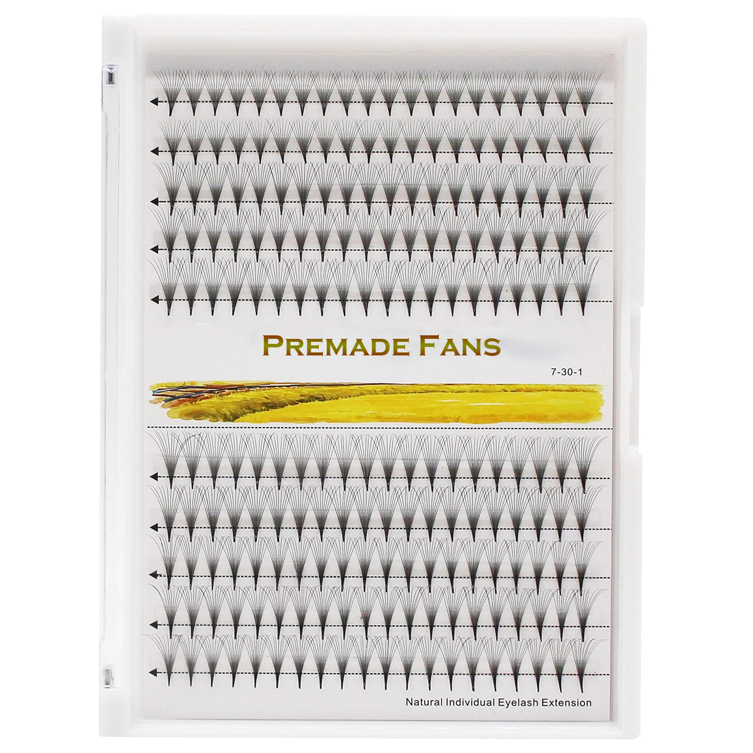 Premade Fans eta Bolumen Premade Lash Extensions buruz jakin behar duzun guztia