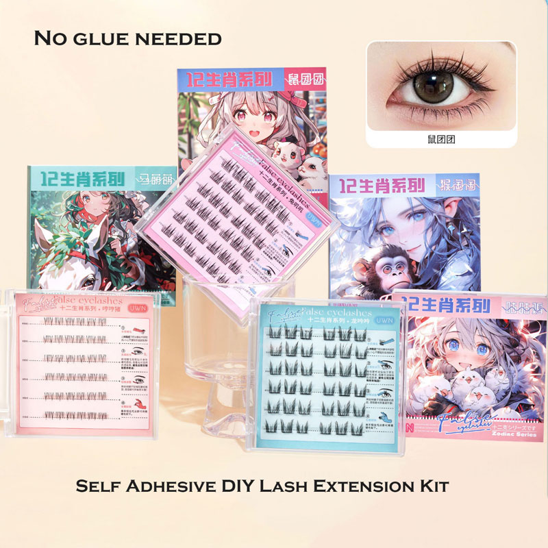 DIY Lash Extension Kit batekin, betile perfektuak lor ditzakezu kolarik gabe!