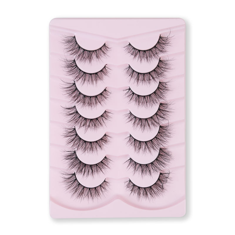 3D Wispy Strip Lashes Betile faltsuak