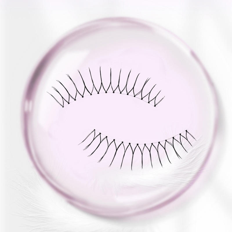Clear Band Anime Lashes 4 bikote paketea