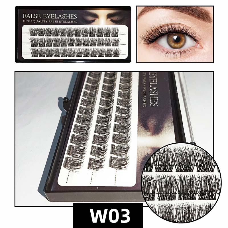 DIY Banakako Fluffy Lash Clusters